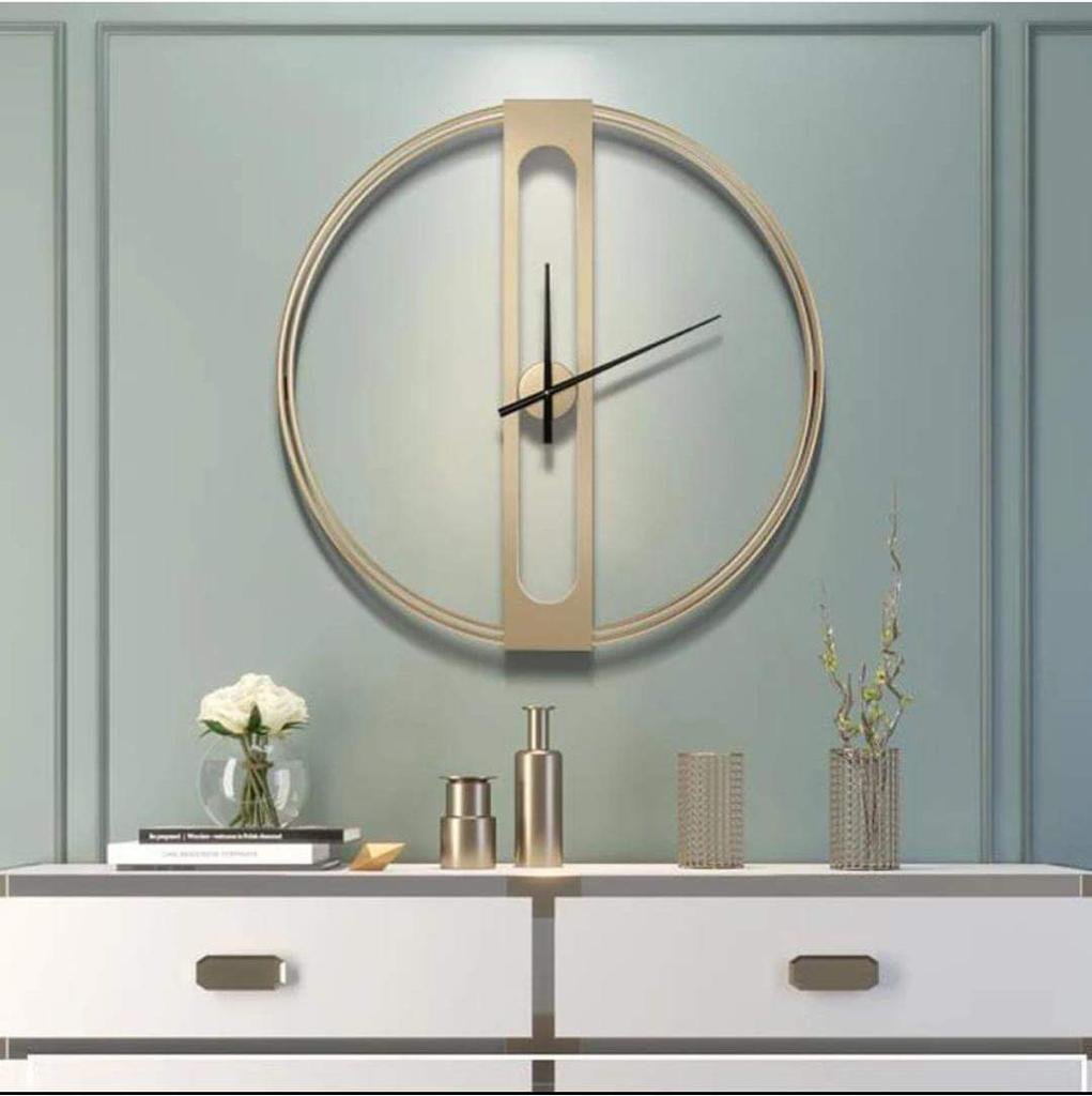 wall-grey nice ckock